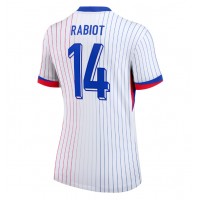 Maglia Calcio Francia Adrien Rabiot #14 Seconda Divisa Donna Europei 2024 Manica Corta